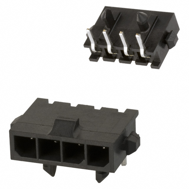 2-1445055-4 TE Connectivity AMP Connectors  Embases à broches mâles